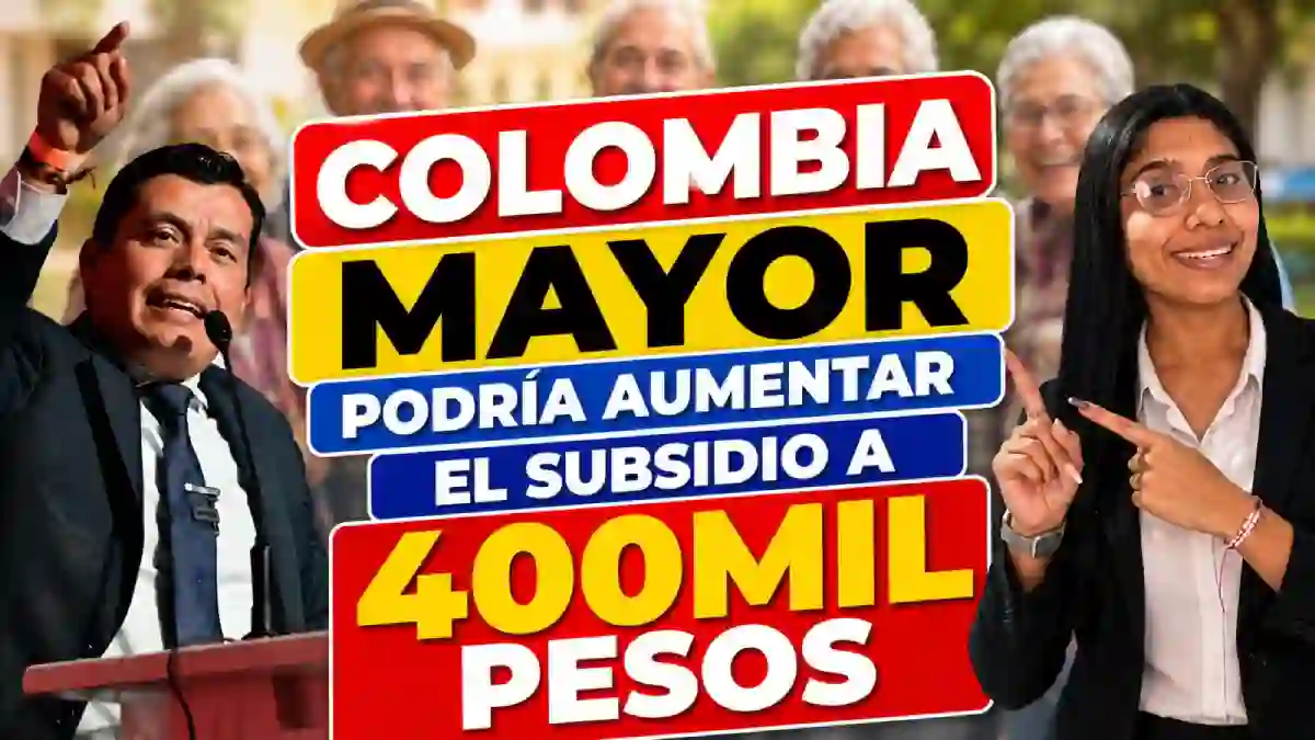 Colombia Mayor podría subir a 400 Mil Mauricio Rodríguez explicó qué se necesita para aumentar el subsidio