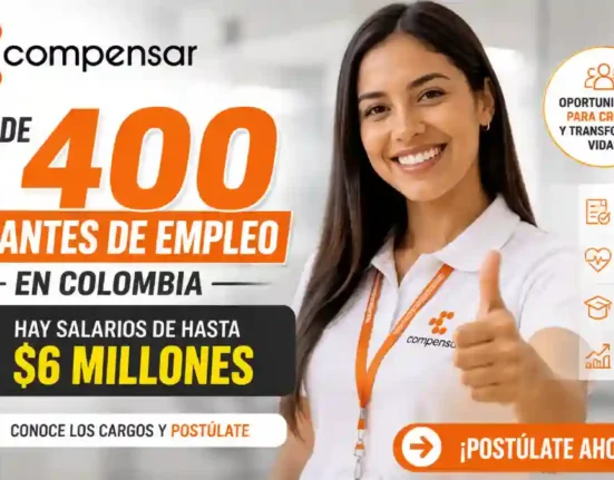 Compensar tiene más de 400 vacantes de empleo en Colombia hay oportunidades para diferentes perfiles