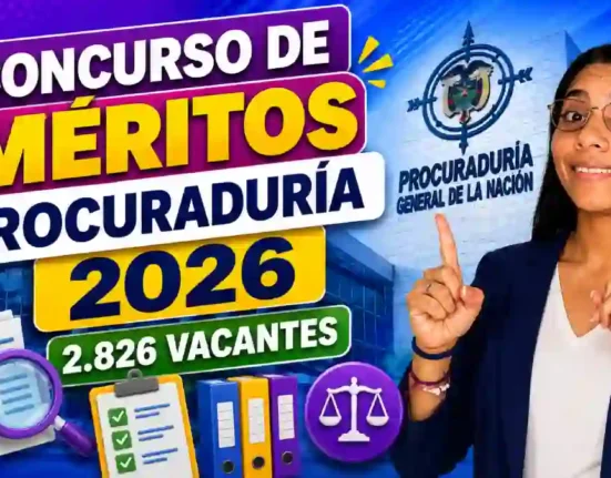 Concurso de Méritos Procuraduría 2026 2.826 vacantes, fechas de inscripción y cuánto cuesta participar