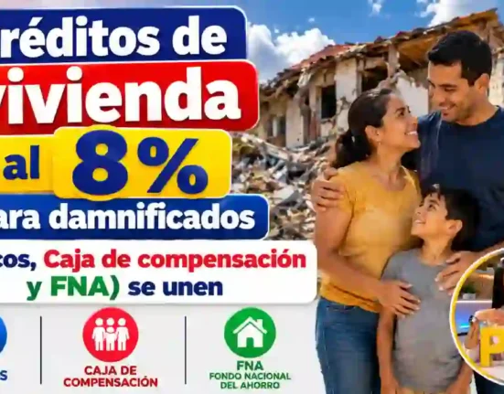 Créditos de vivienda nueva para damnificados por terremoto bajarían del 14 % al 8 %