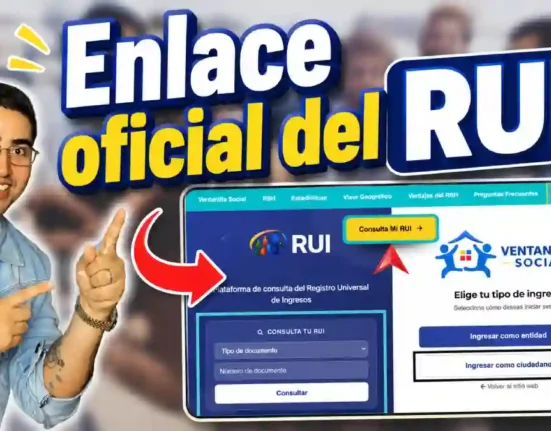 Enlace oficial del RUI Así puede consultar la clasificación de su hogar en la nueva Ventanilla Social