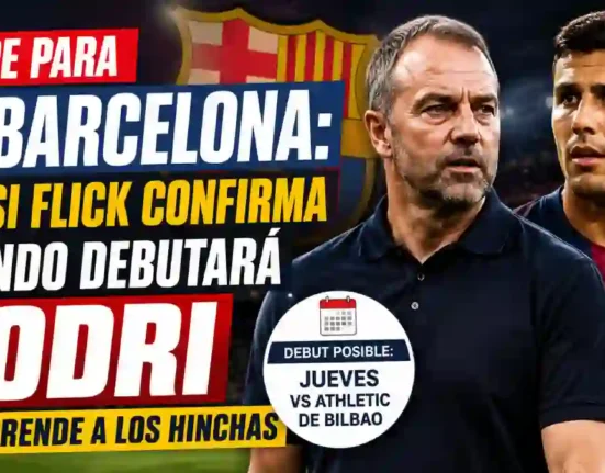 FC Barcelona, Rodri, Hansi Flick, Barcelona hoy, fichajes Barcelona,
