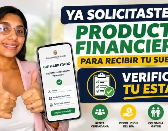 GIF habilitado pasos para registrar el producto financiero y consultar el estado