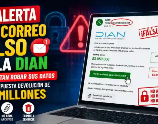 Nueva estafa digital suplanta a la DIAN y promete millonaria devolución de impuestos