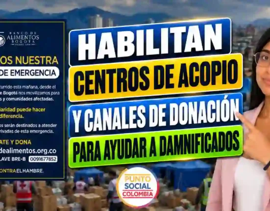 Terremoto en Colombia habilitan centros de acopio y canales de donación para ayudar a damnificados