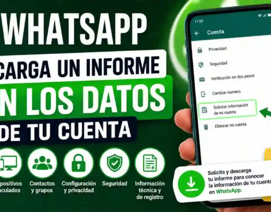 WhatsApp permite descargar un informe con los datos de su cuenta así puede solicitarlo