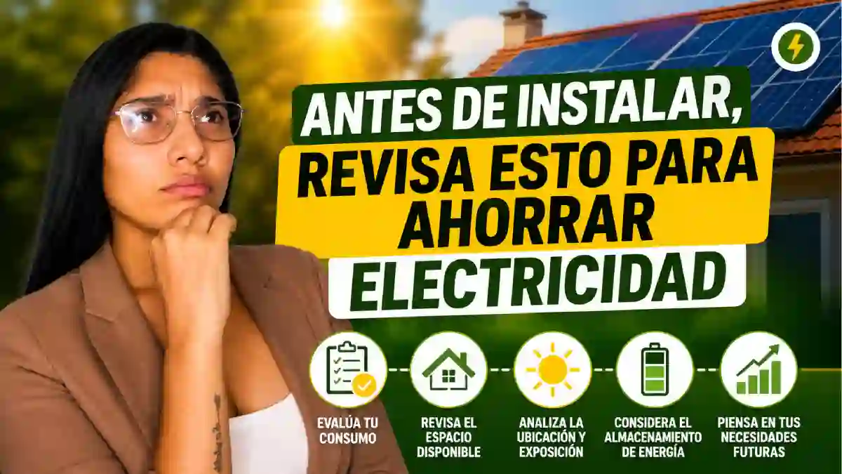 ¿Quiere ahorrar electricidad Esto debe tener en cuenta antes de instalar paneles solares