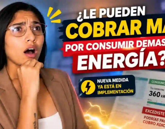 Alerta para usuarios de energía podrían cobrarles de más si superan este límite de consumo