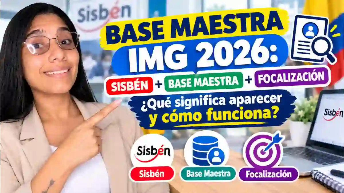 Base Maestra de Ingreso Mínimo Garantizado así funciona y por qué estar en el Sisbén no garantiza un giro.
