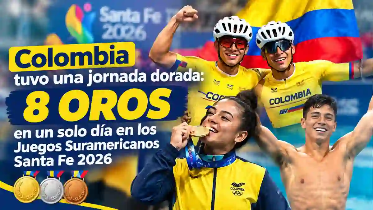 Colombia suma 10 oros en los Juegos Suramericanos Santa Fe 2026 así va el medallero
