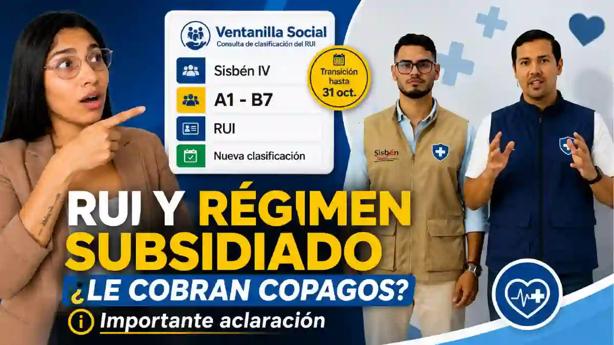 Copagos en el Régimen Subsidiado ¿pueden cobrarle por su nueva clasificación del RUI