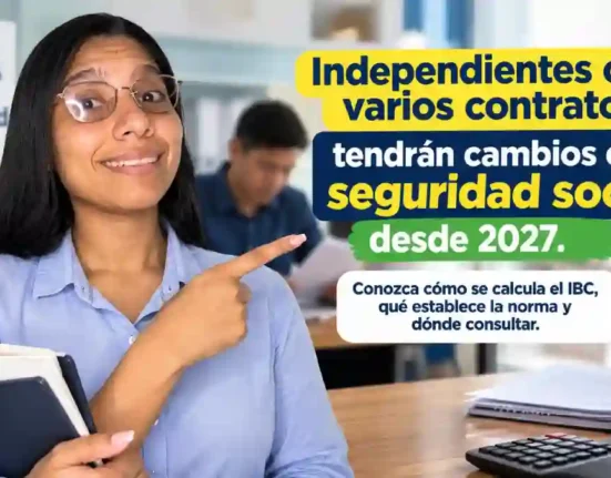 Independientes con varios contratos tendrán cambios en el pago de seguridad social desde abril de 2027 esto se debe tener en cuenta