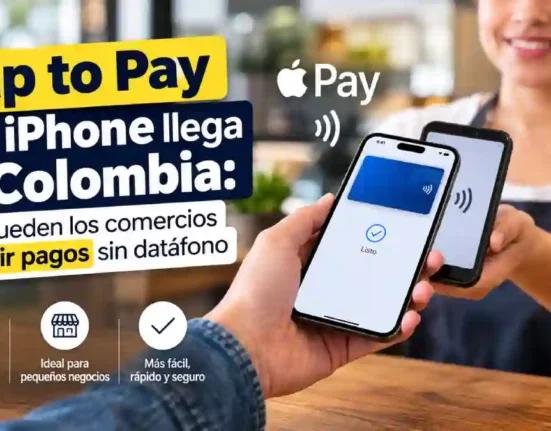Tap to Pay en iPhone llega a Colombia así pueden los comercios recibir pagos sin datáfono