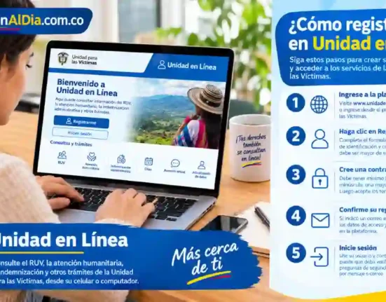 Unidad en Línea cómo registrarse y consultar el RUV, indemnización y ayudas