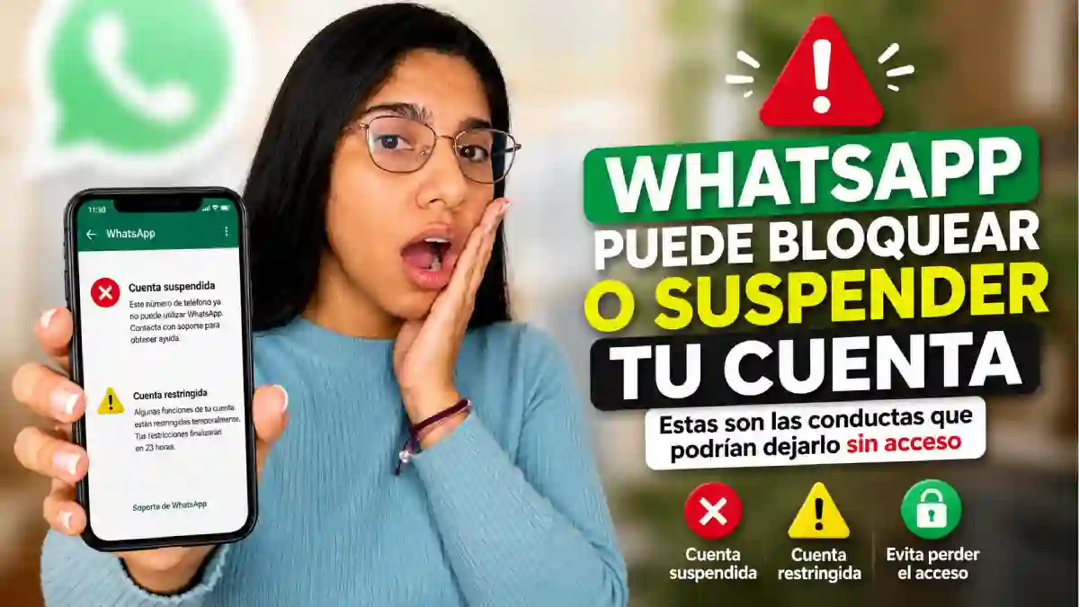 WhatsApp puede restringir o bloquear cuentas estas son las conductas que podrían dejarlo sin acceso