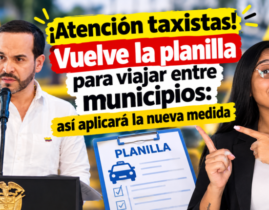 ¡Atención taxistas! Vuelve la planilla para viajar entre municipios así aplicará la nueva medida