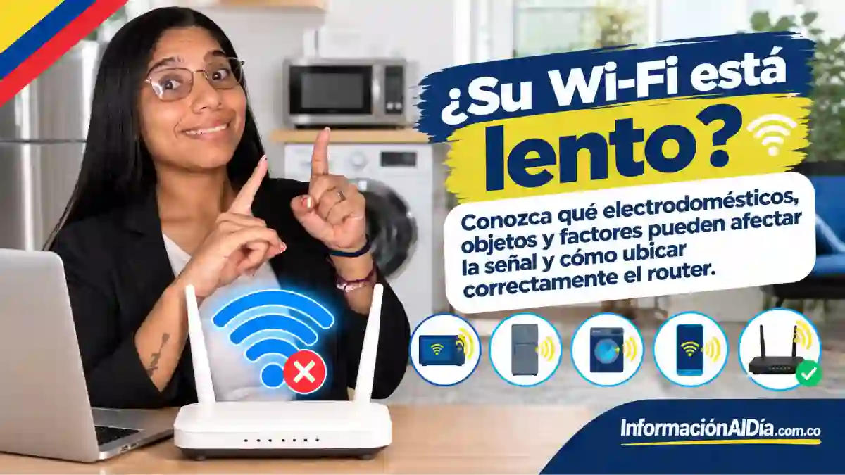 ¿Su Wi-Fi está lento Estos electrodomésticos y objetos de la casa pueden afectar la señal
