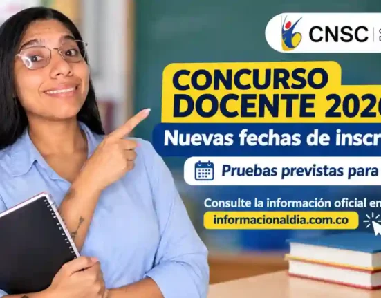 Concurso Docente 2026 cambian las fechas de inscripción y las pruebas se proyectan para 2027