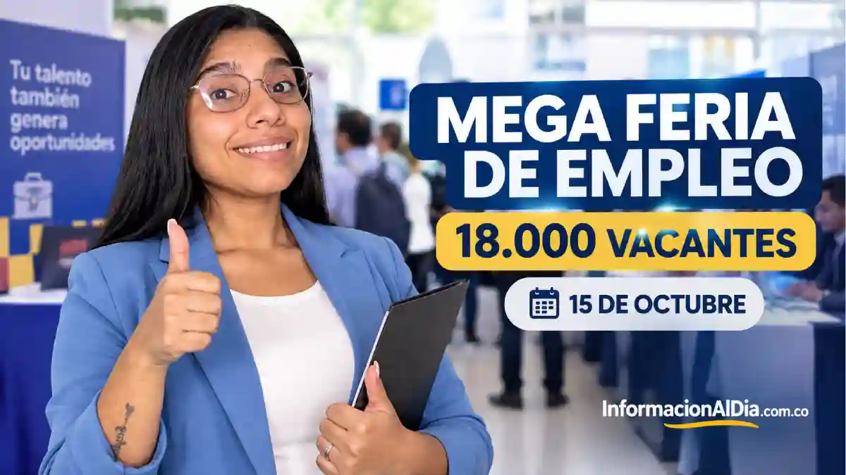 Megaferia de Empleo Bogotá 18.000 vacantes y cómo inscribirse