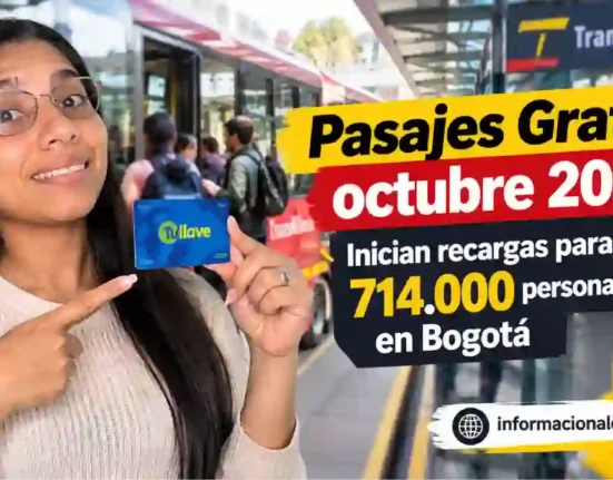Pasajes Gratis octubre 2026 consulte beneficiarios y cómo activar la recarga
